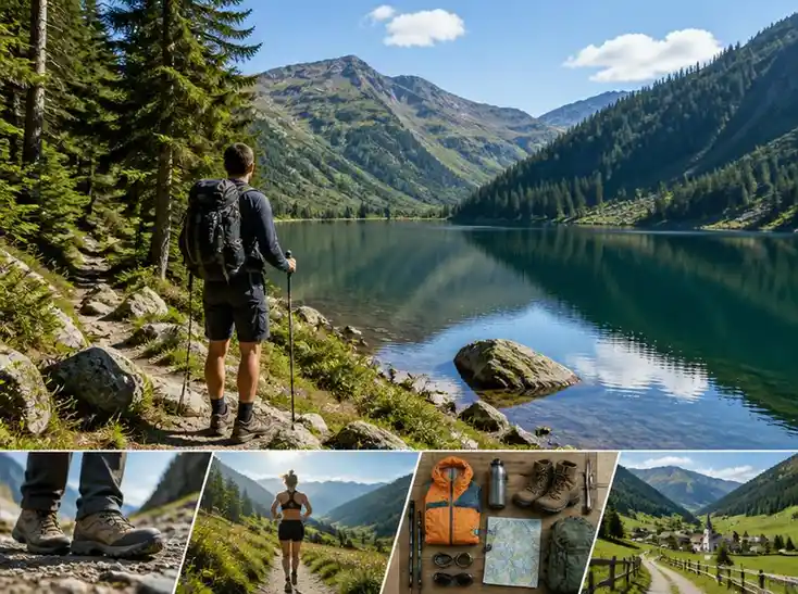 Esplorare il lago nero in val casies tra natura e sport