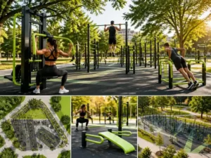 Guida completa alla realizzazione di un progetto area fitness all'aperto