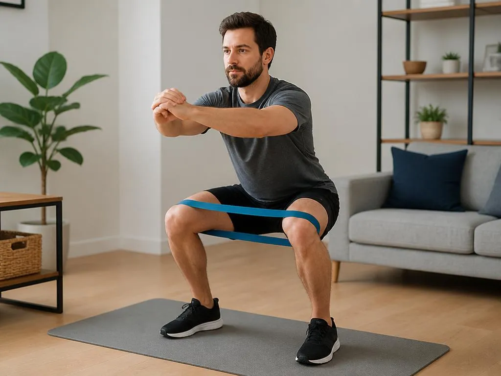 Guida pratica all'uso delle fasce elastiche per potenziare le gambe