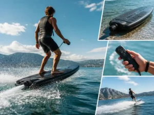 Scopri il brivido di cavalcare le onde con una tavola surf a motore