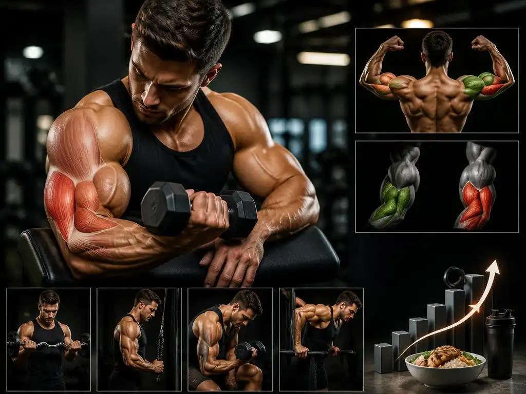 Strategie efficaci per potenziare la massa muscolare delle braccia