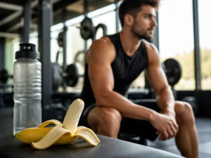 Consumare una banana prima di allenarsi per dare energia al corpo