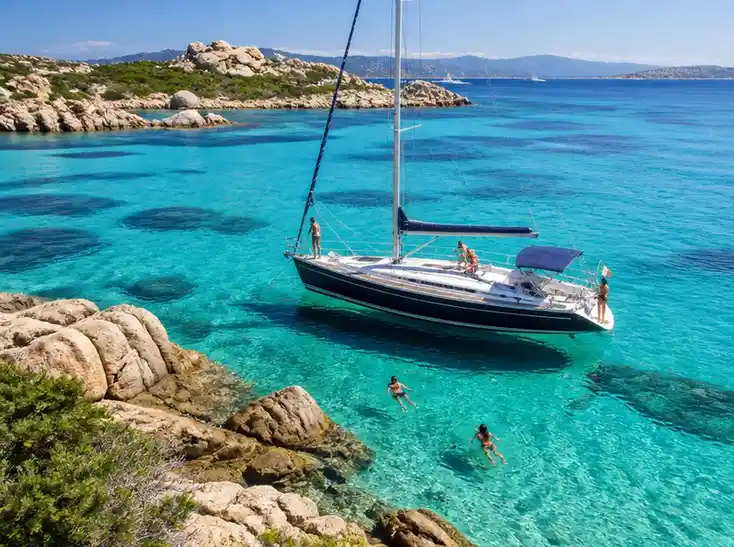 Esplorare il mare con una barca mitica: escursioni nell'arcipelago di La Maddalena