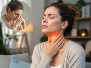Gestire i muscoli della gola contratti per ansia