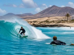 Guida ai migliori spot per surf riders a Fuerteventura Corralejo