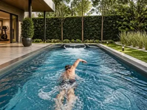 Guida completa alle moderne piscine con nuoto controcorrente