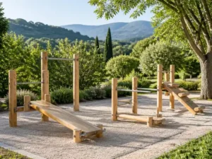 I migliori attrezzi fitness in robinia per il tuo spazio esterno