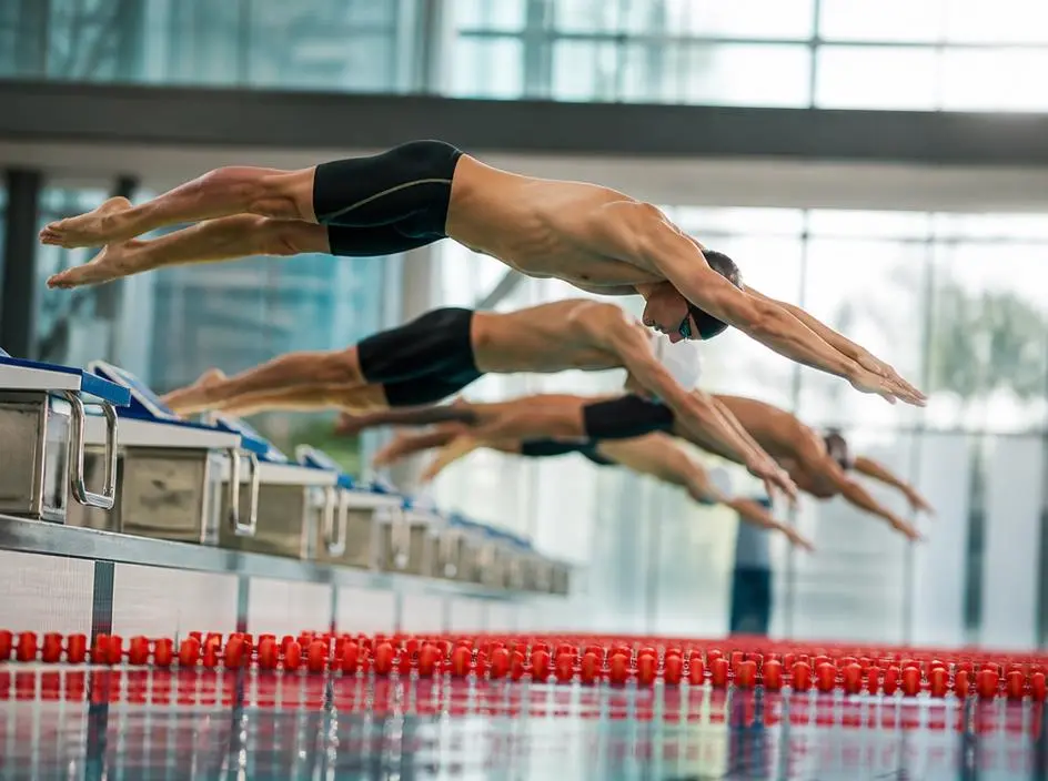 Migliorare la dinamica di partenza dal blocco di partenza nuoto
