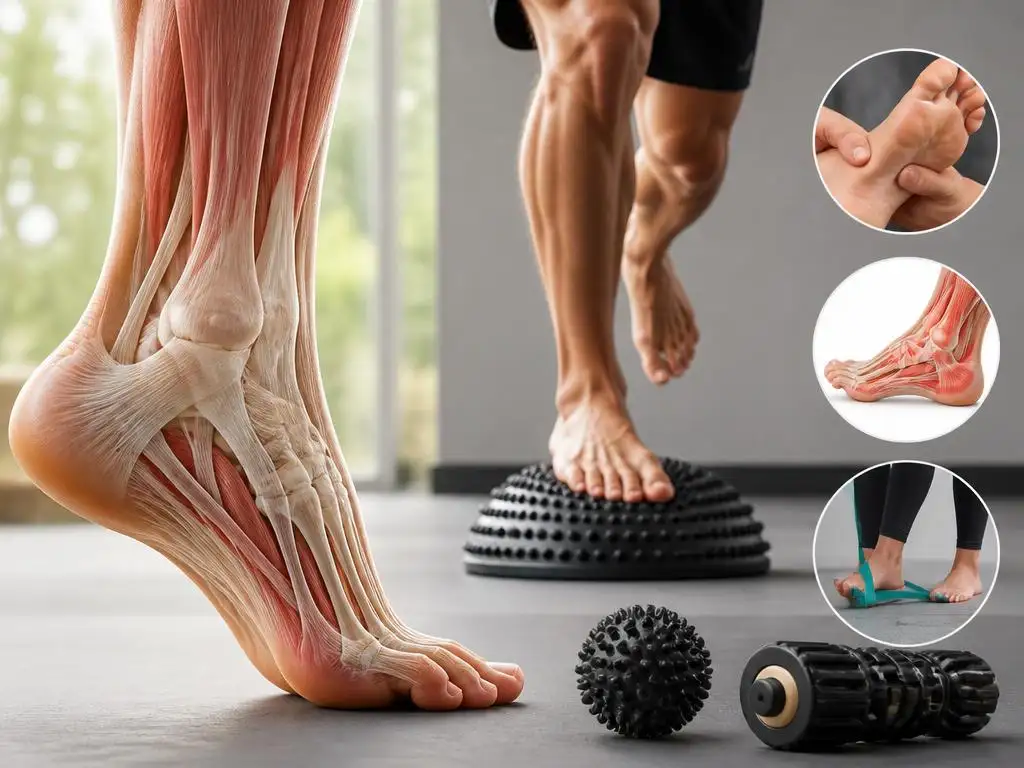 Migliorare la stabilità e la forza di piedi muscoli e tendini