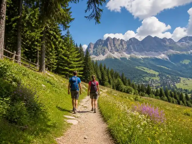 Passeggiate relax tra i boschi e i prati della Val di Fiemme