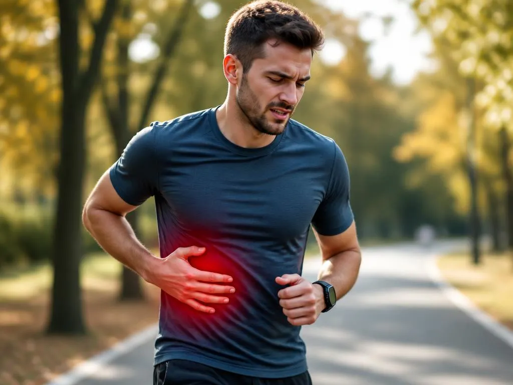 Prevenire i dolori addominali durante le sessioni di corsa