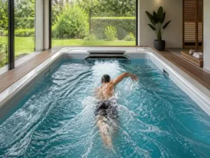 Scegliere piscine con nuoto controcorrente per il tuo allenamento