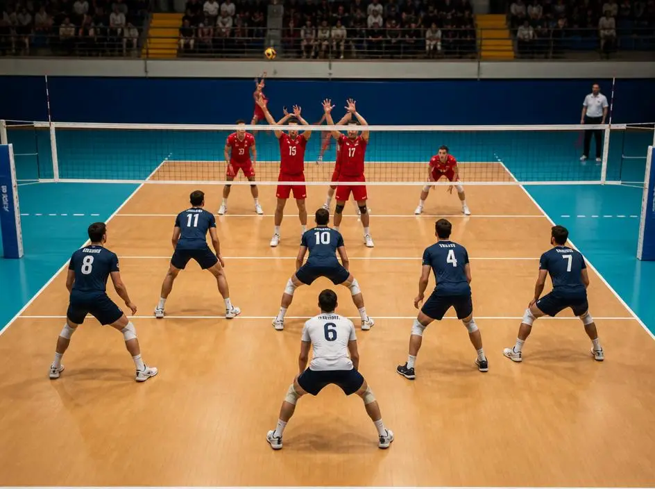 Scopri in quanti si gioca a pallavolo sul campo regolamentare